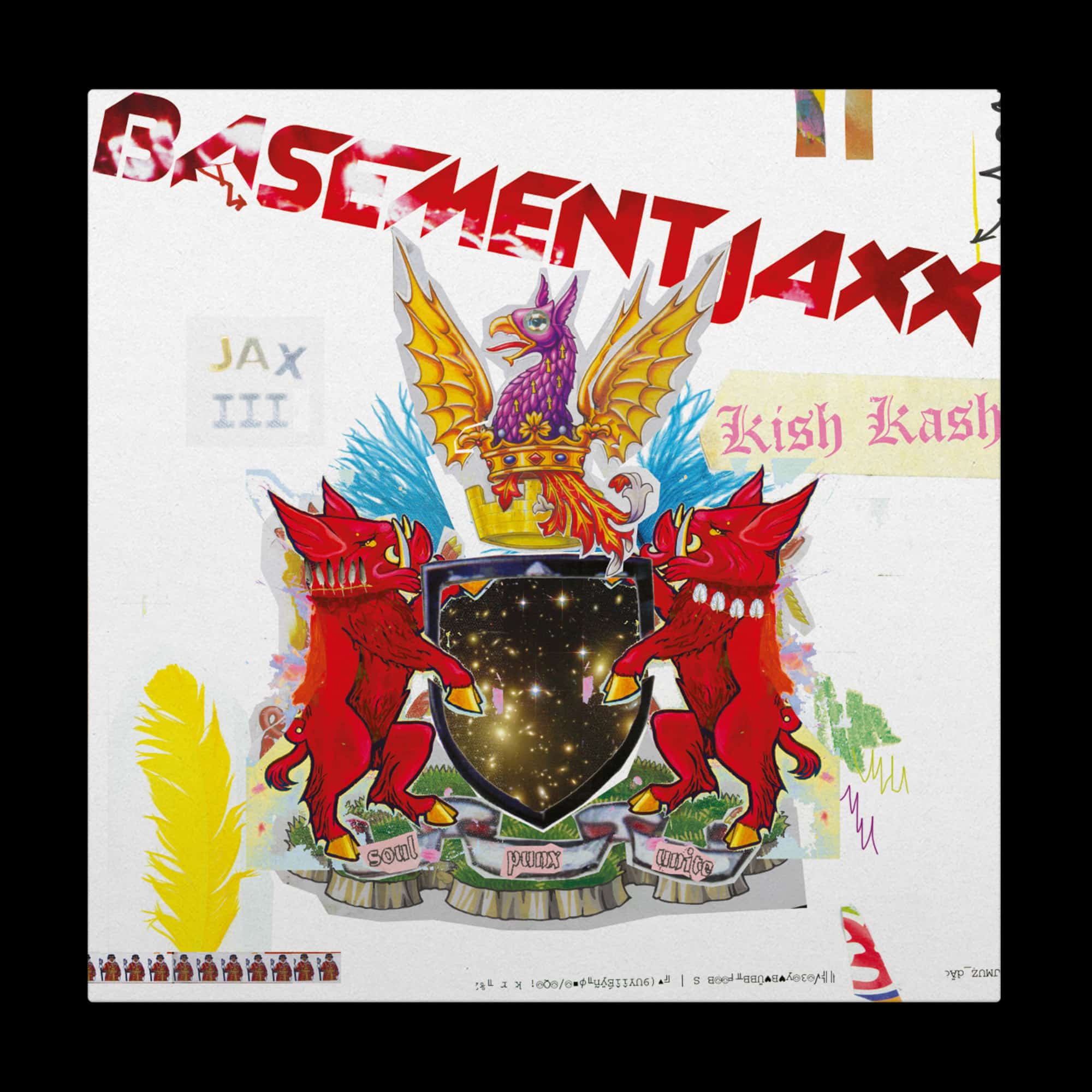 Basement Jaxx Kish Kash Analogue October Records   LP Front No Vinyl 