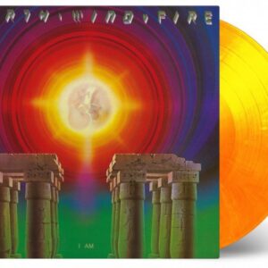 EARTH WIND AND FIRE - I AM ON FLAMING VINYL