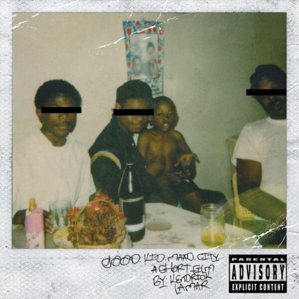 KENDRICK LAMAR - GOOD KID M.A.A.D CITY  (10TH ANNIVERSARY Opaque Red Coloured Vinyl)