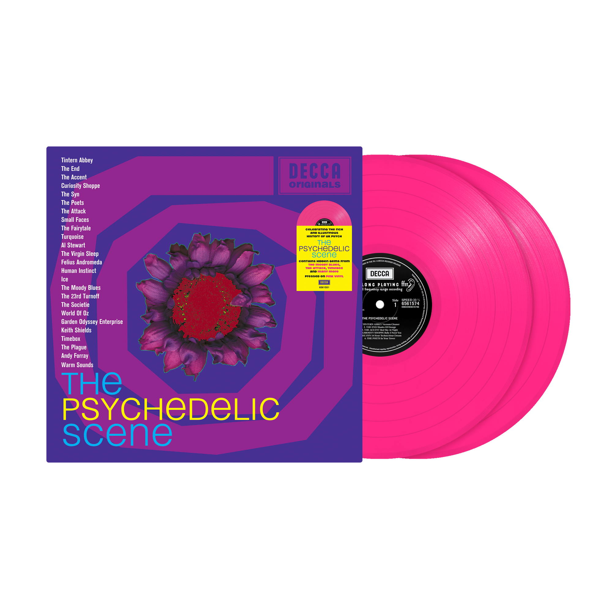 The Psychedelic Scene - The Psychedelic Scene (2LP Pink)