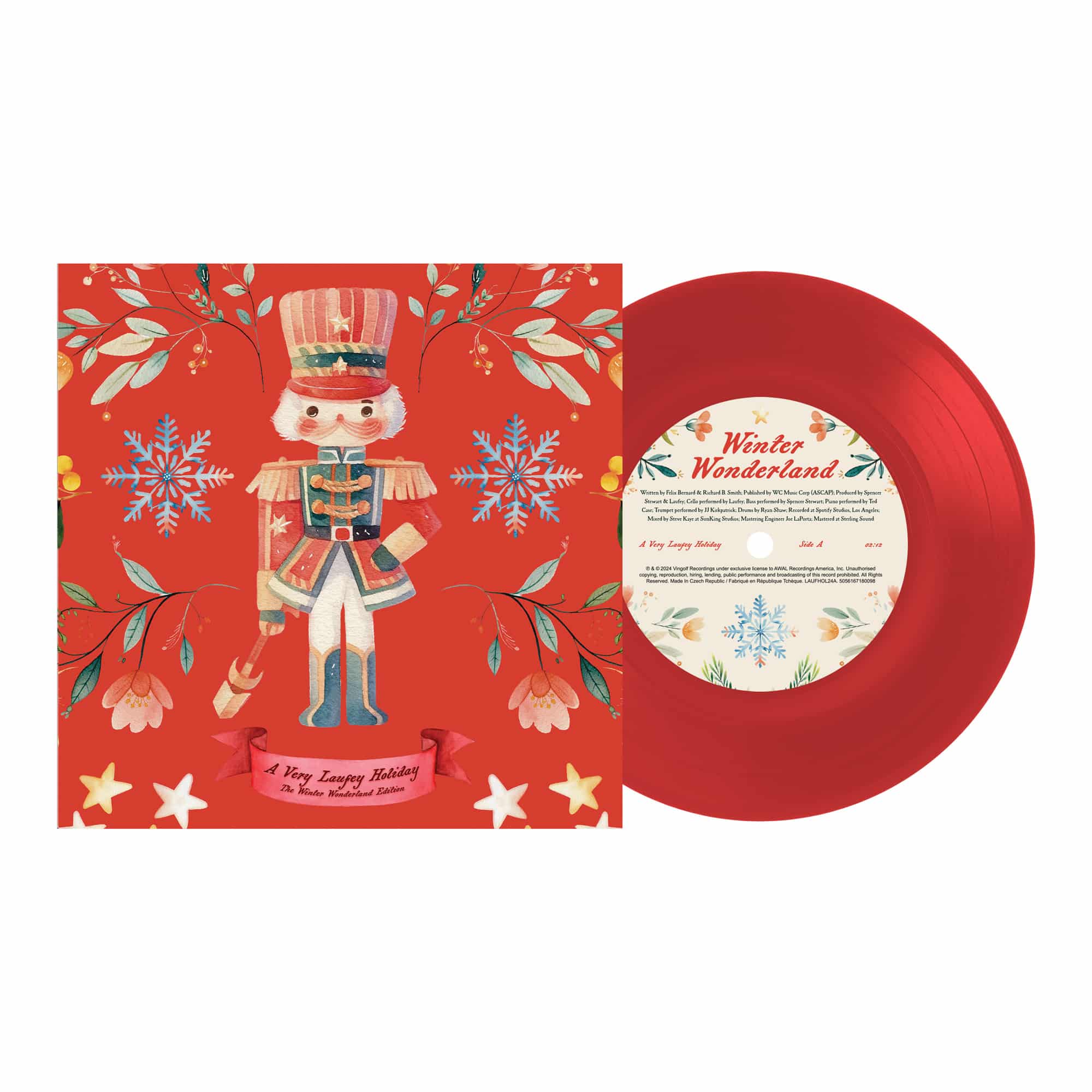 Laufey - 7" Red Vinyl - Winter Wonderland Edition