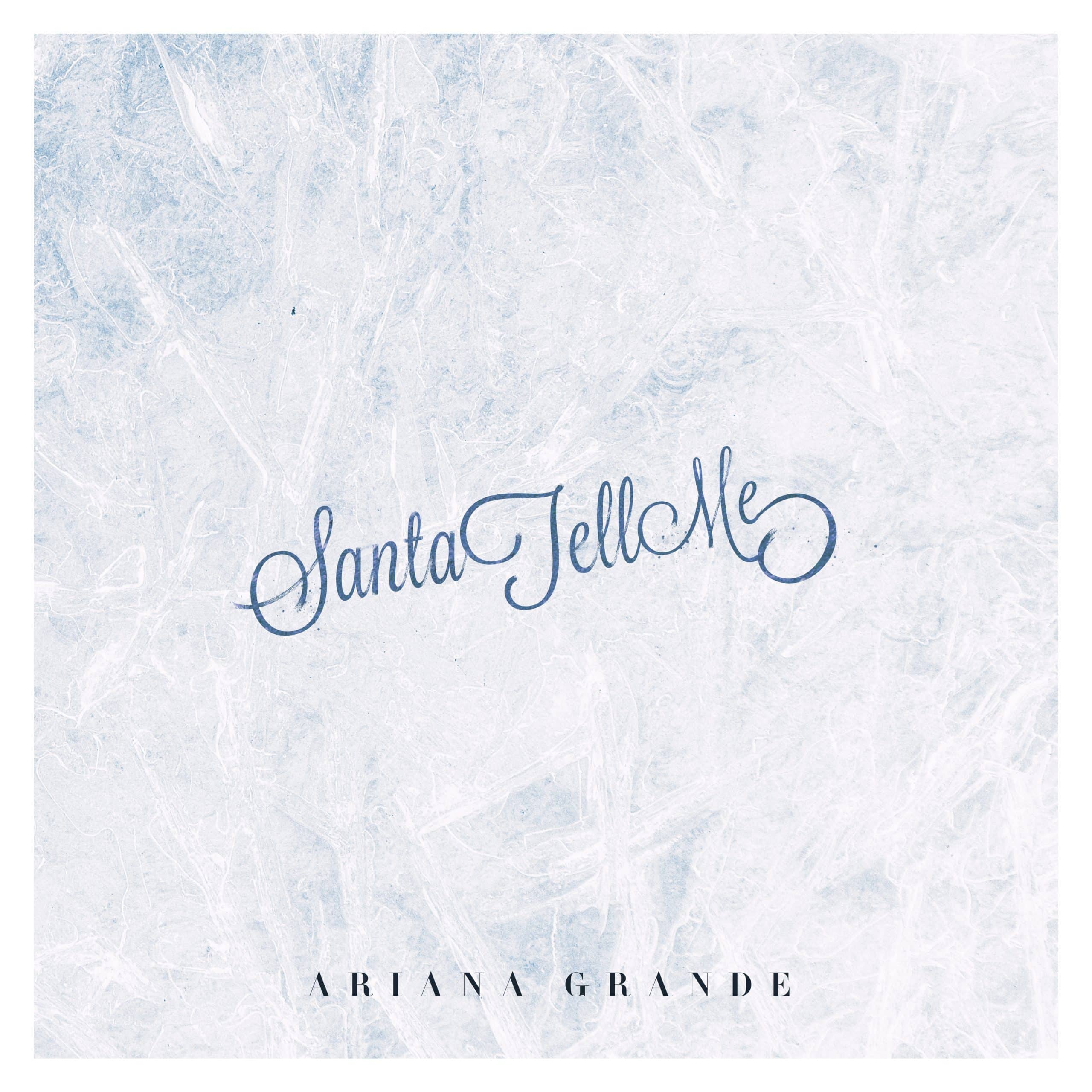 Ariana_Grande_Santa_Tell_Me_IndiesHMV_Cover.jpg