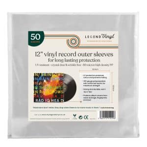 Legend Vinyl - 12″ LP Outer Sleeves For Vinyl Records